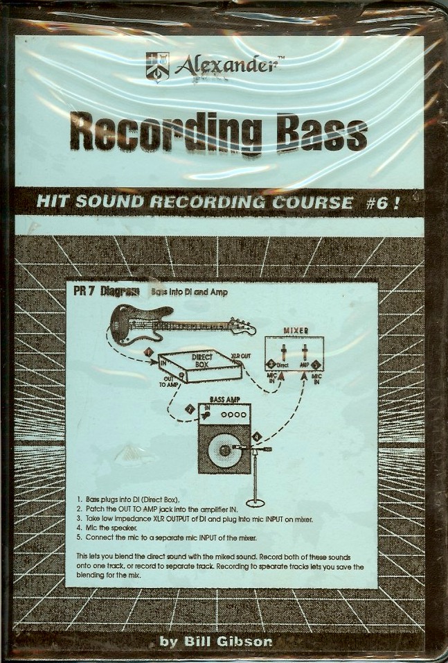 Katamar Hit Sound Recording Course #6 Recording Bass